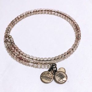 Light Purple & Gold Alex & Ani Bracelet